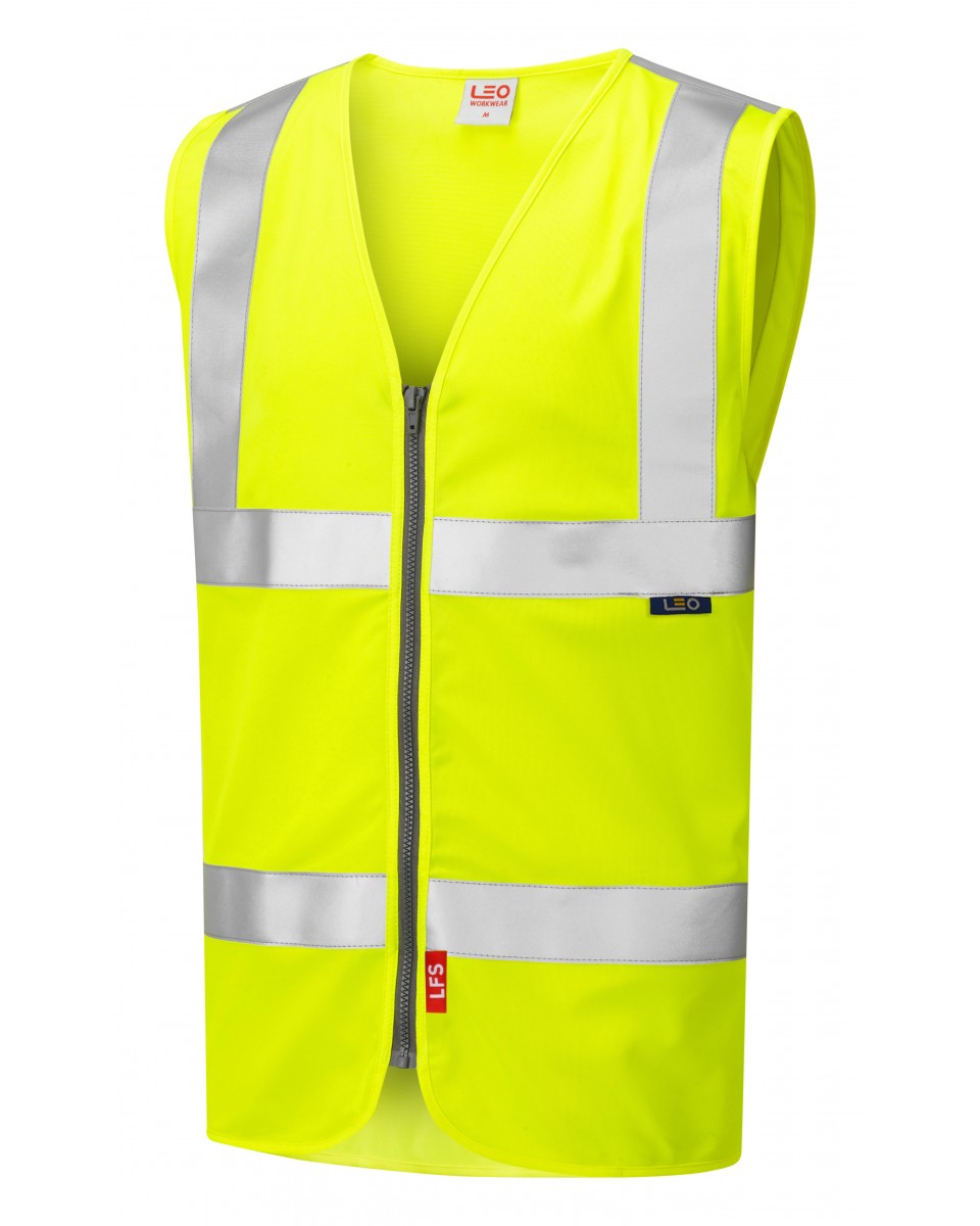 ISO 20471 Class 2 LFS Waistcoat Yellow